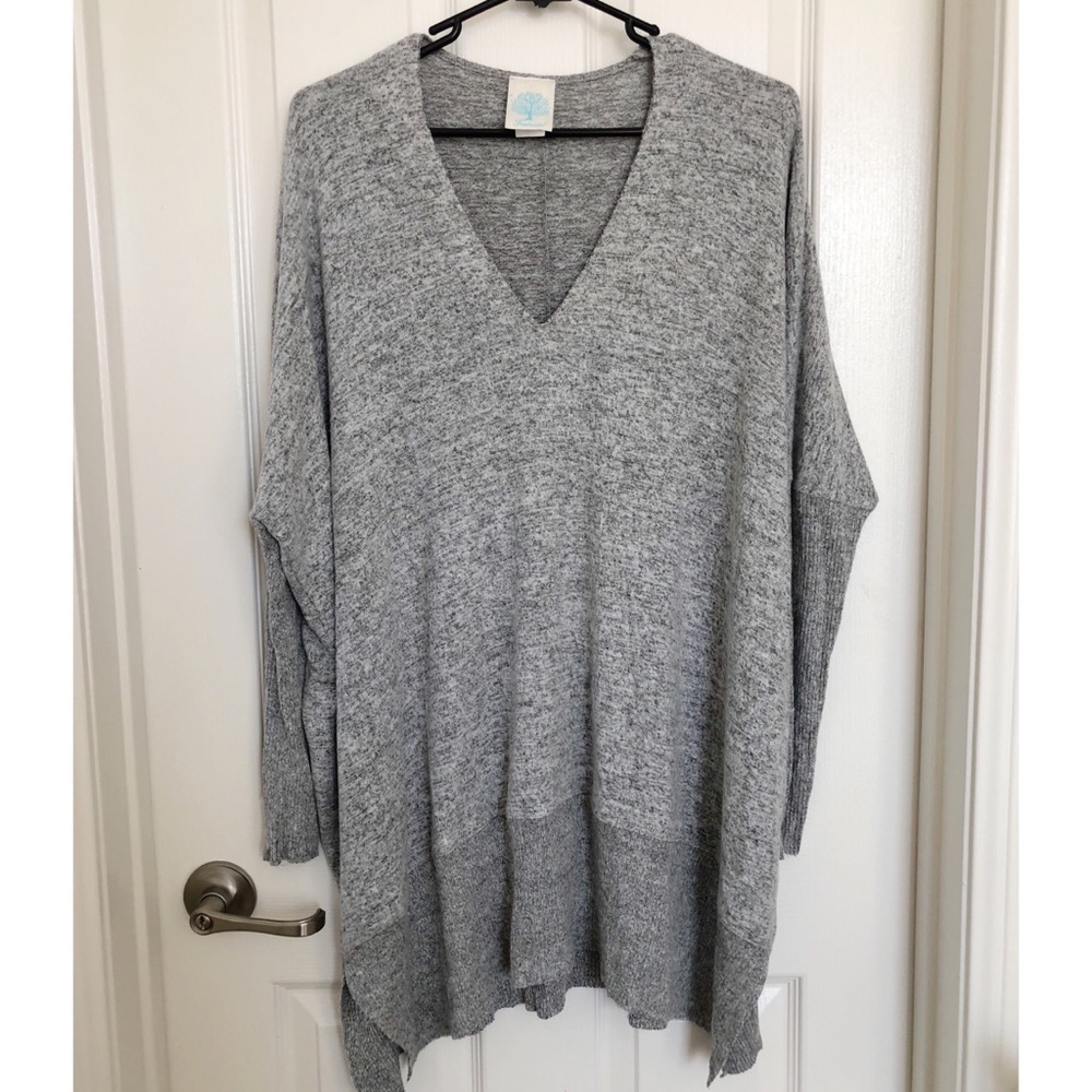 RAYON V-NECK SWEATER!